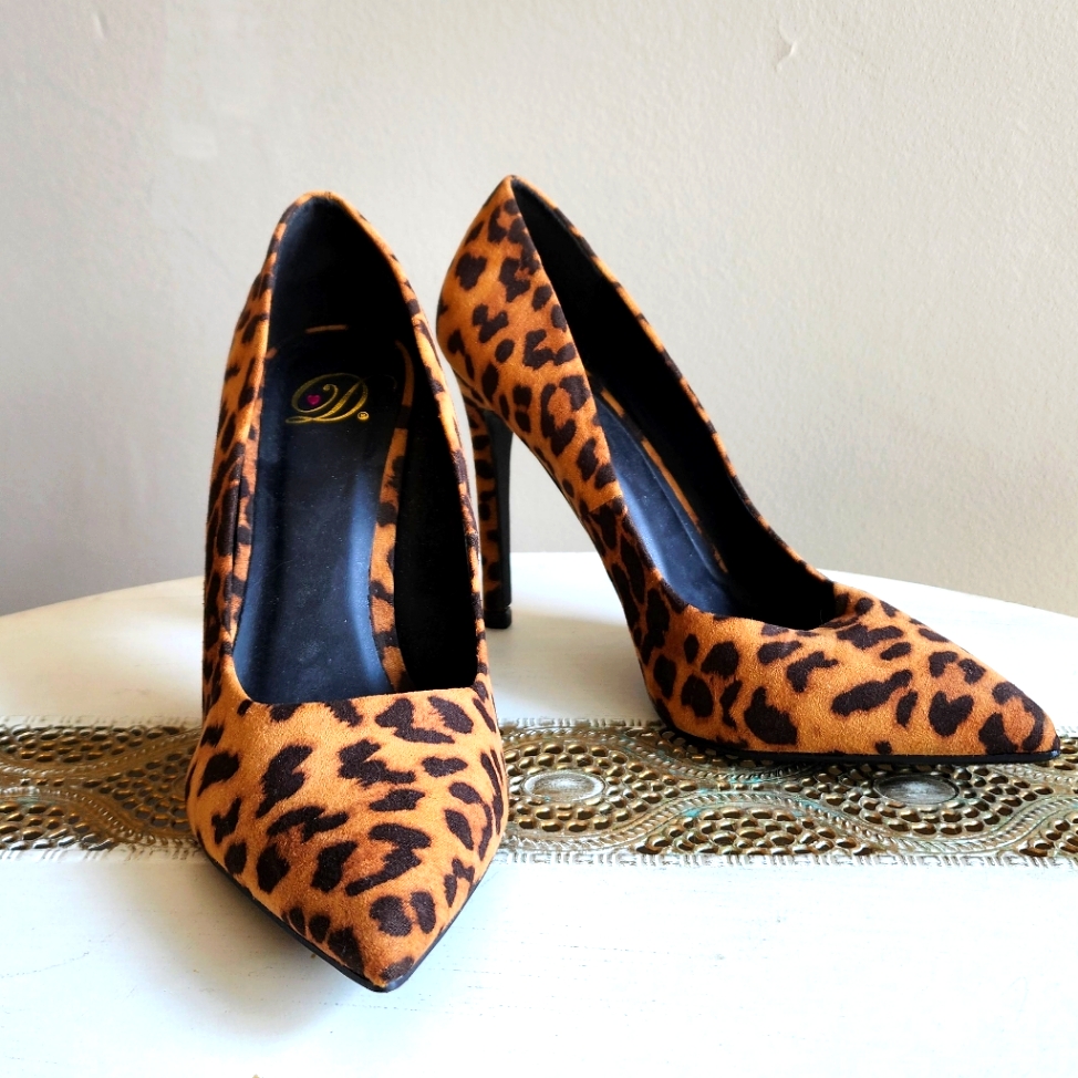 Leopard Print High Heel